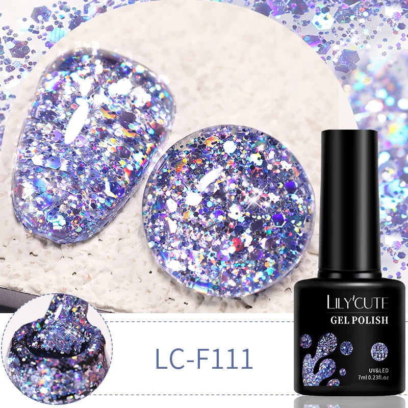 Iridescent Magnetic Cat-Eye Gel