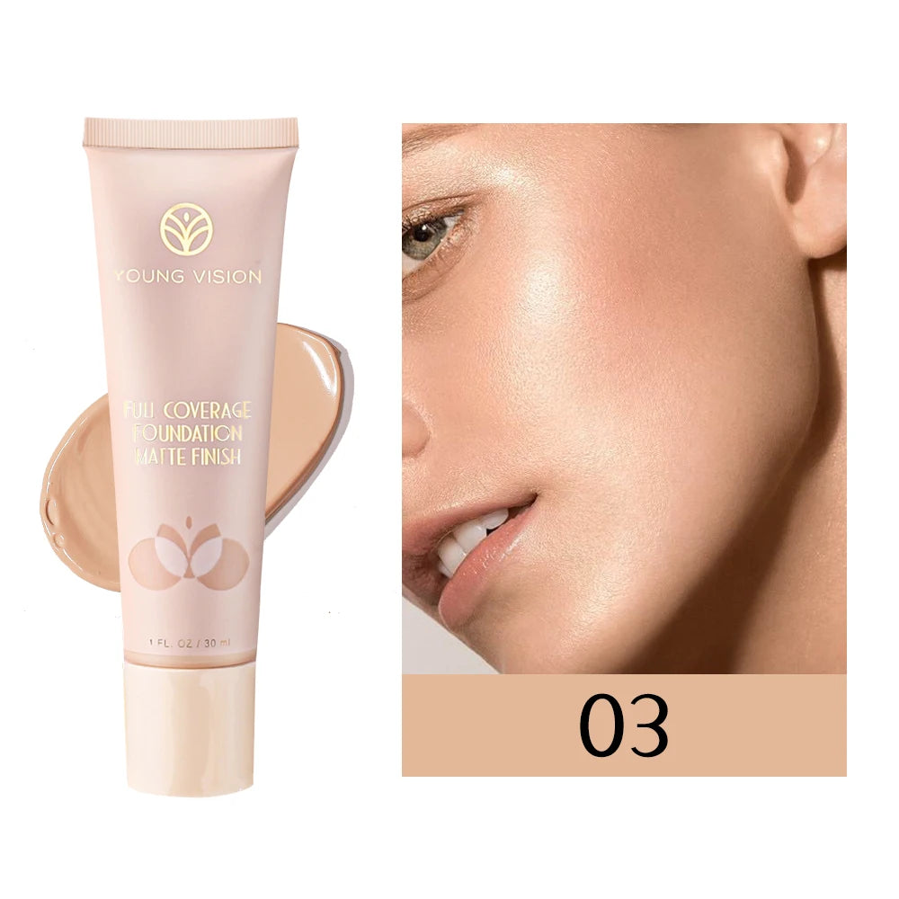 Six-Shade Liquid Concealer Foundation