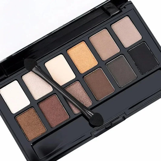 Natural Matte Shimmer Eyeshadow Palette
