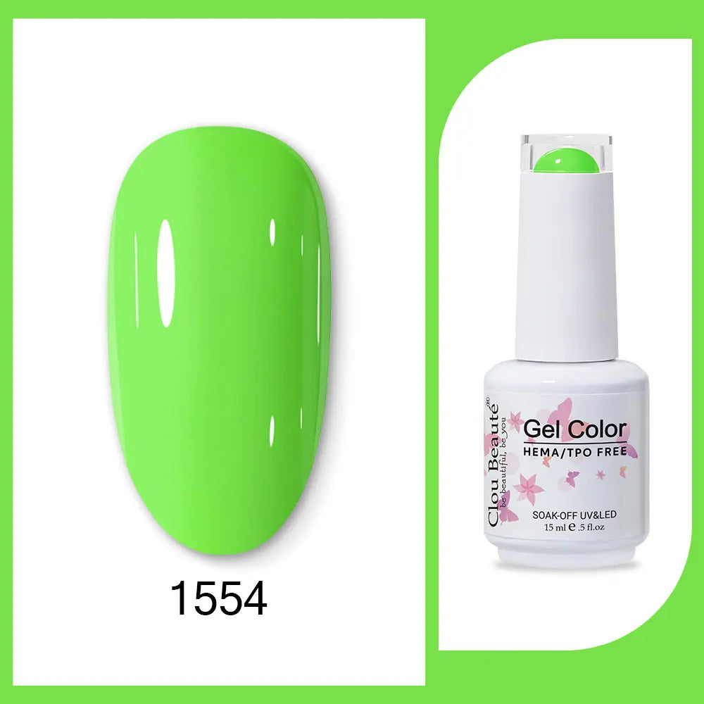 HEMA-Free Army Green Gel Polish