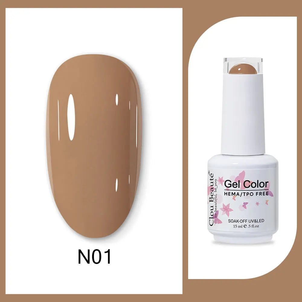 HEMA-Free Army Green Gel Polish