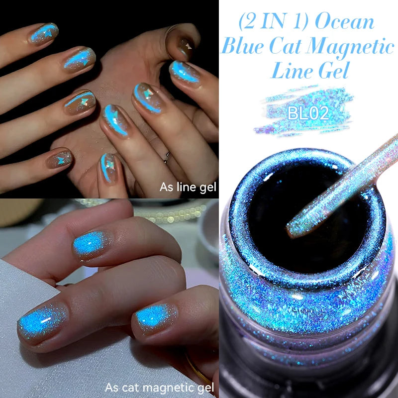 Reflective Glitter Liner Gel