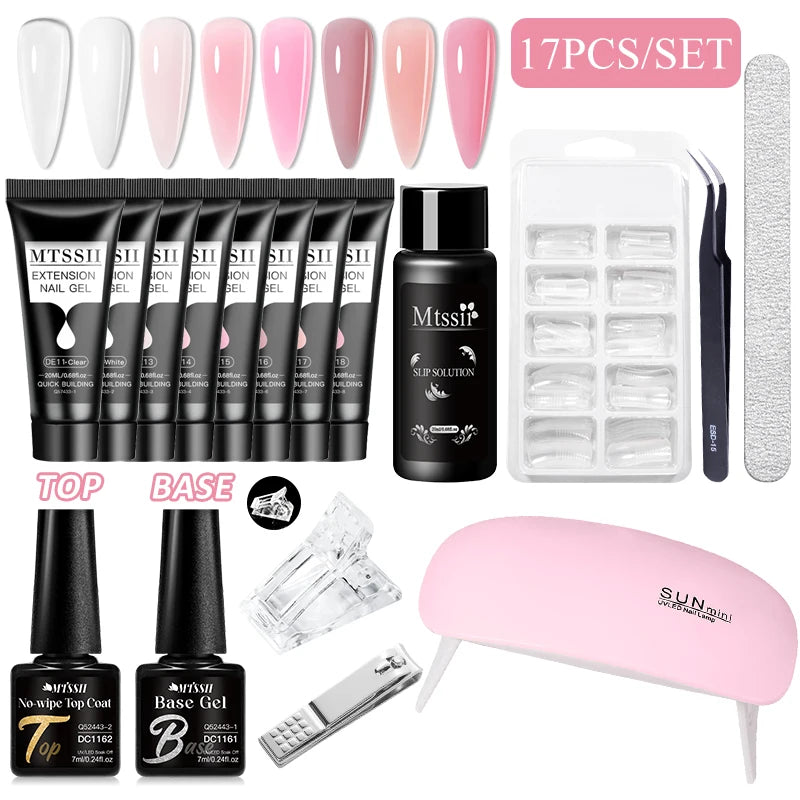 Poly Nail Extension Starter Kit