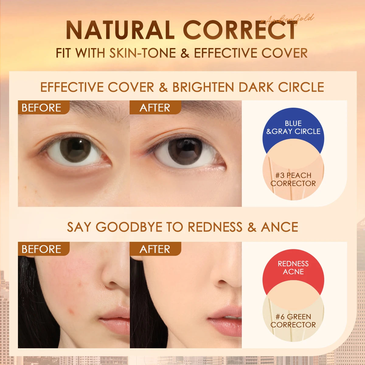 FOCALLURE Waterproof Cream Concealer