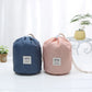 High-Capacity Round Cosmetic Travel Bag