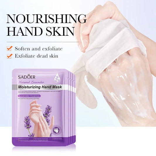 Lavender Moisturizing Hand Mask Set