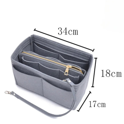 Felt Makeup Bag Organizer Insert