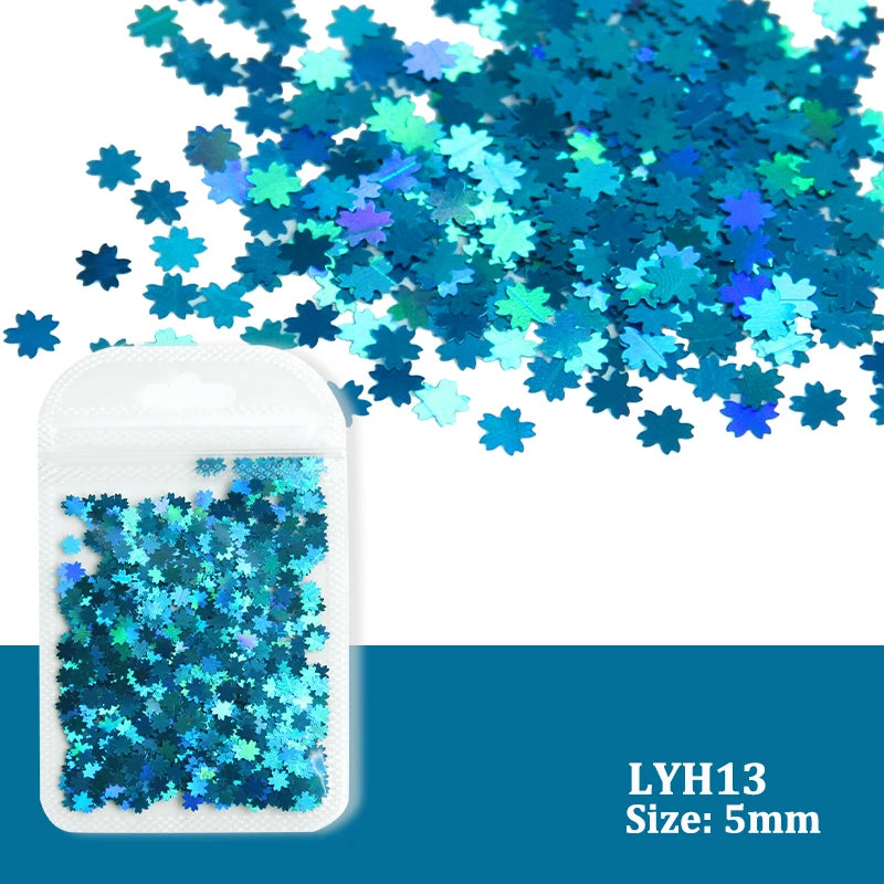 Holographic Nail Glitter Sequins