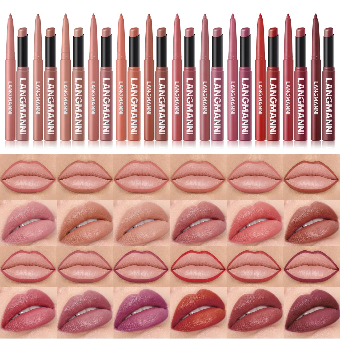 Dual Lipliner Lipstick Set