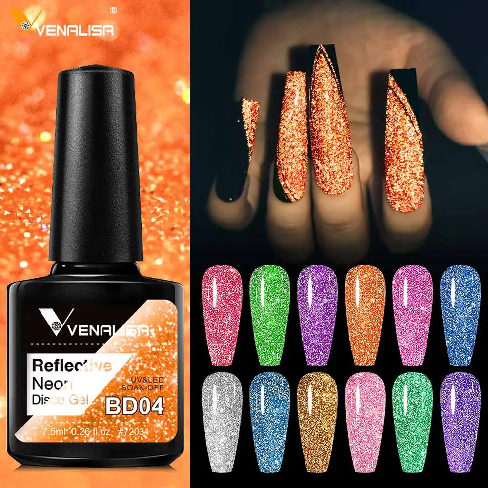Disco Glitter Gel Polish