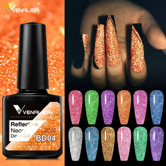 Disco Glitter Gel Polish