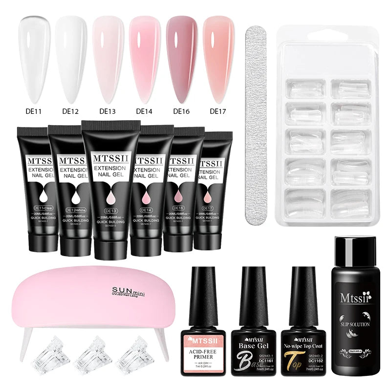 Poly Nail Extension Starter Kit