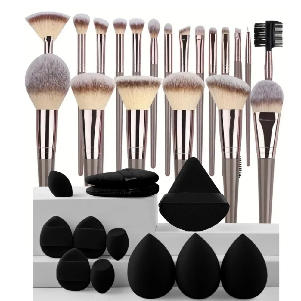 Fluffy Multiuse Makeup Brush Set