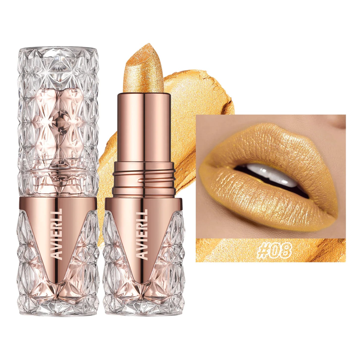 Quicksand Glitter Moisturizing Lipstick