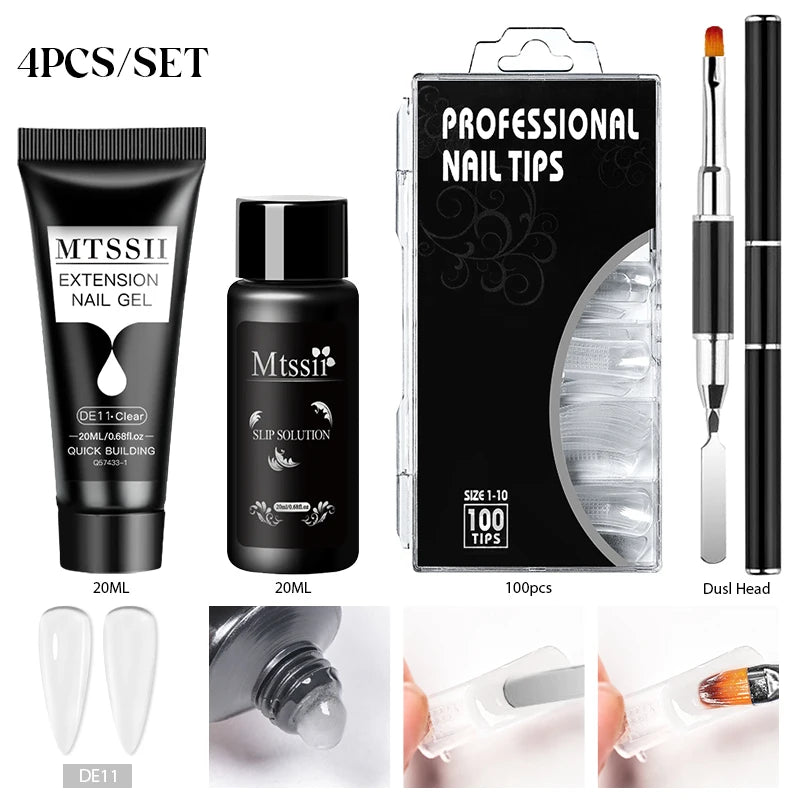 Poly Nail Extension Starter Kit