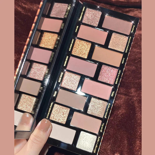 MYHO Nude Glitter Eyeshadow Palette