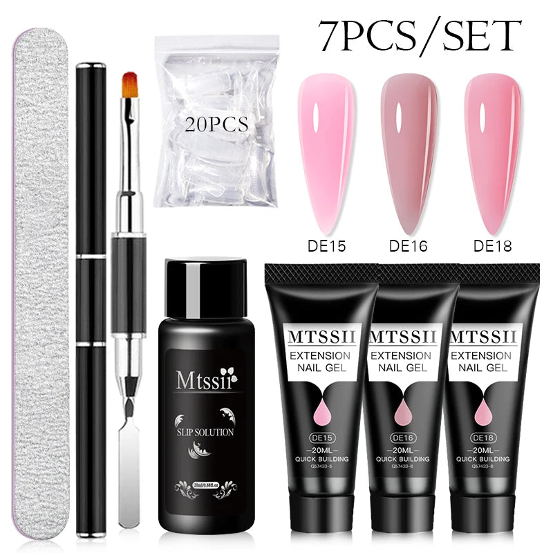 Poly Nail Extension Starter Kit
