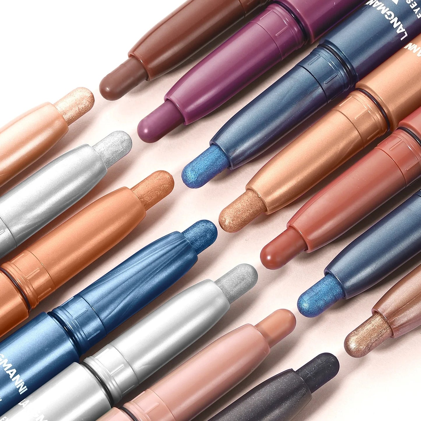 Twelve Color Shimmer Eyeshadow Stick
