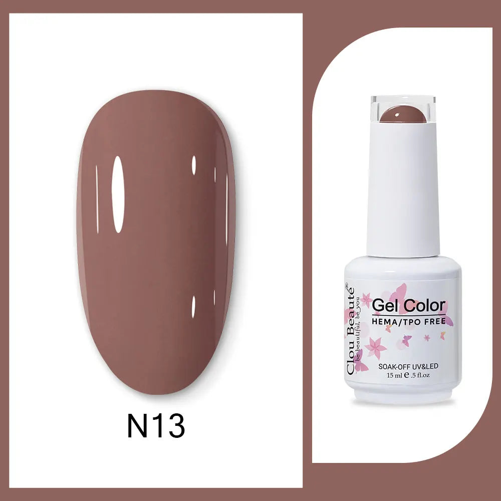 HEMA-Free Army Green Gel Polish