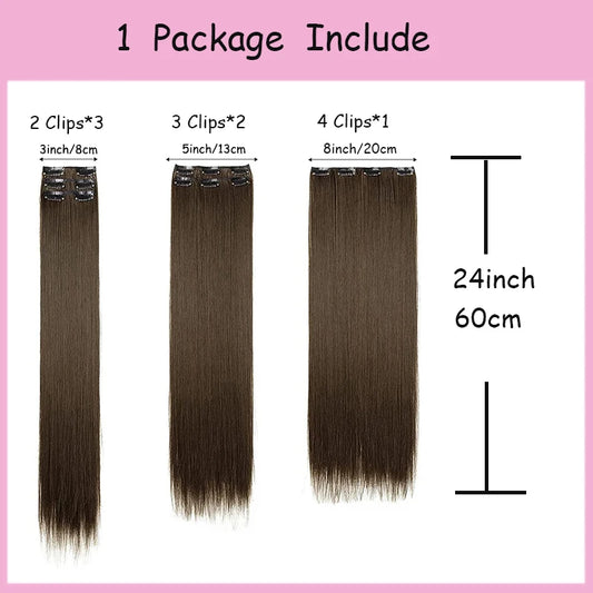 WIGSIN Seamless Clip-In Extensions