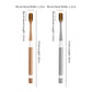 Bamboo Charcoal Toothbrush Duo