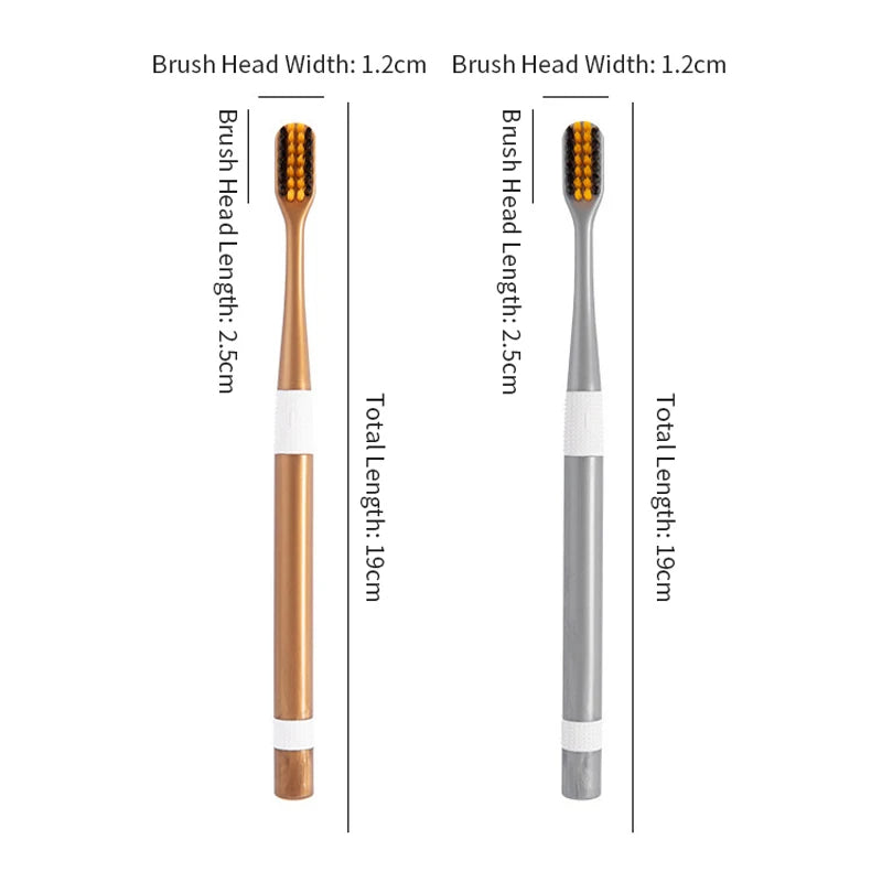 Bamboo Charcoal Toothbrush Duo