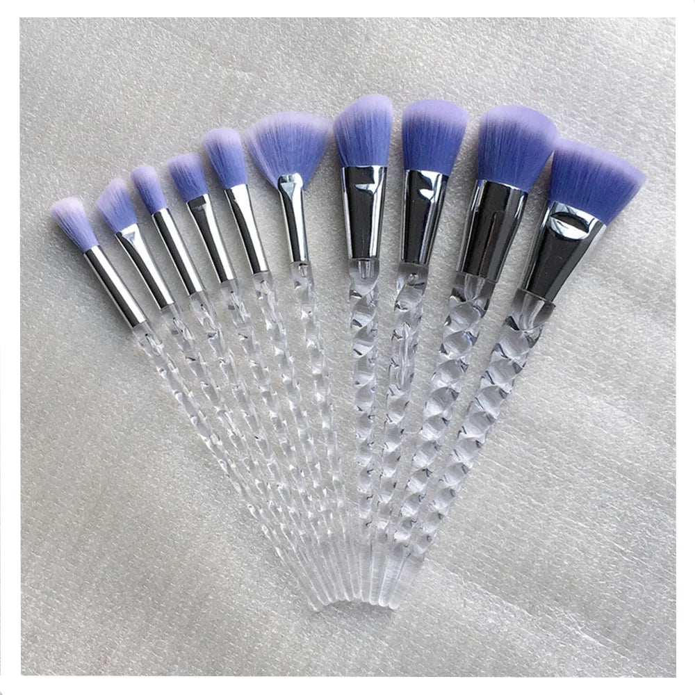 Unicorn Makeup Brush Set
