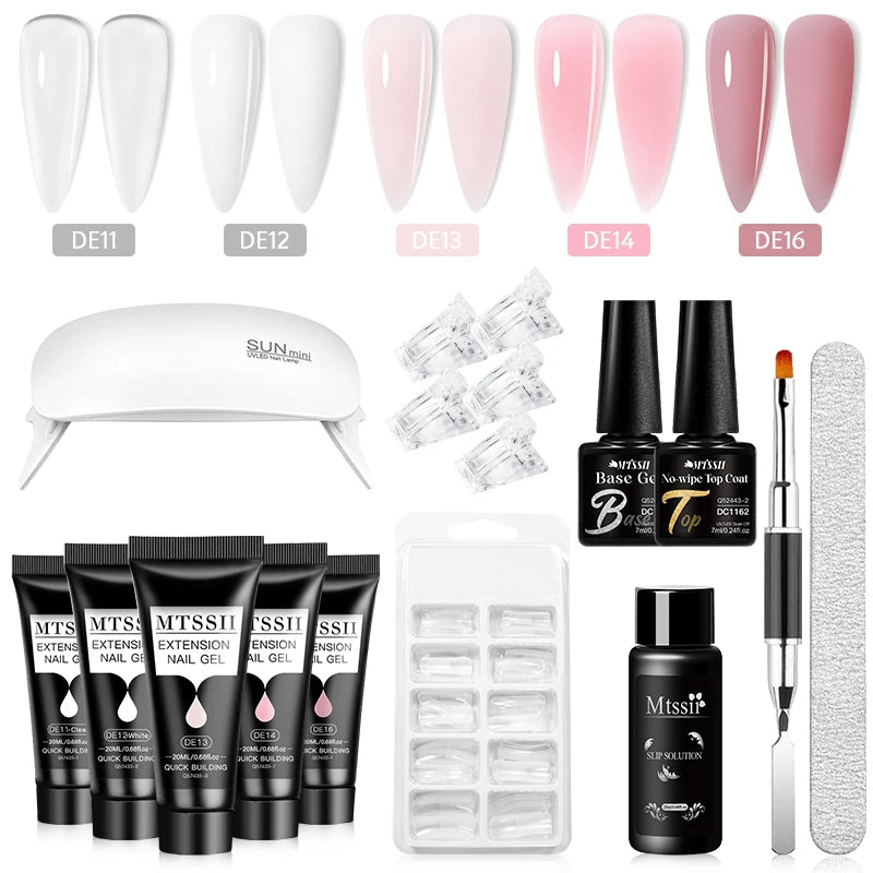 Poly Nail Extension Starter Kit