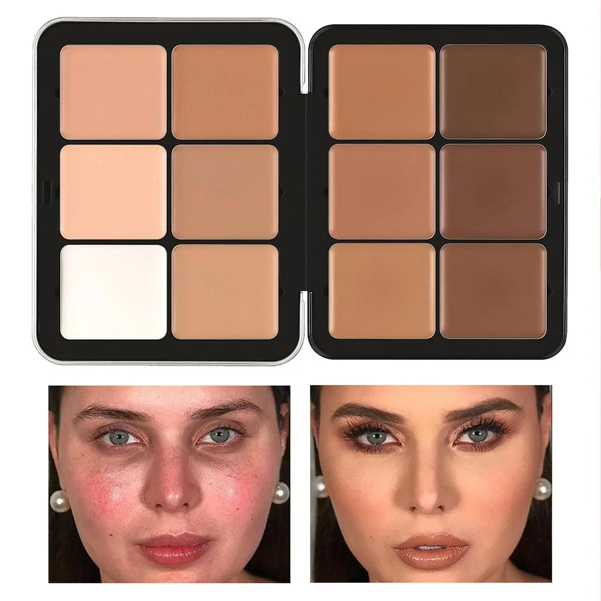 Multi Color Contour Concealer Palette