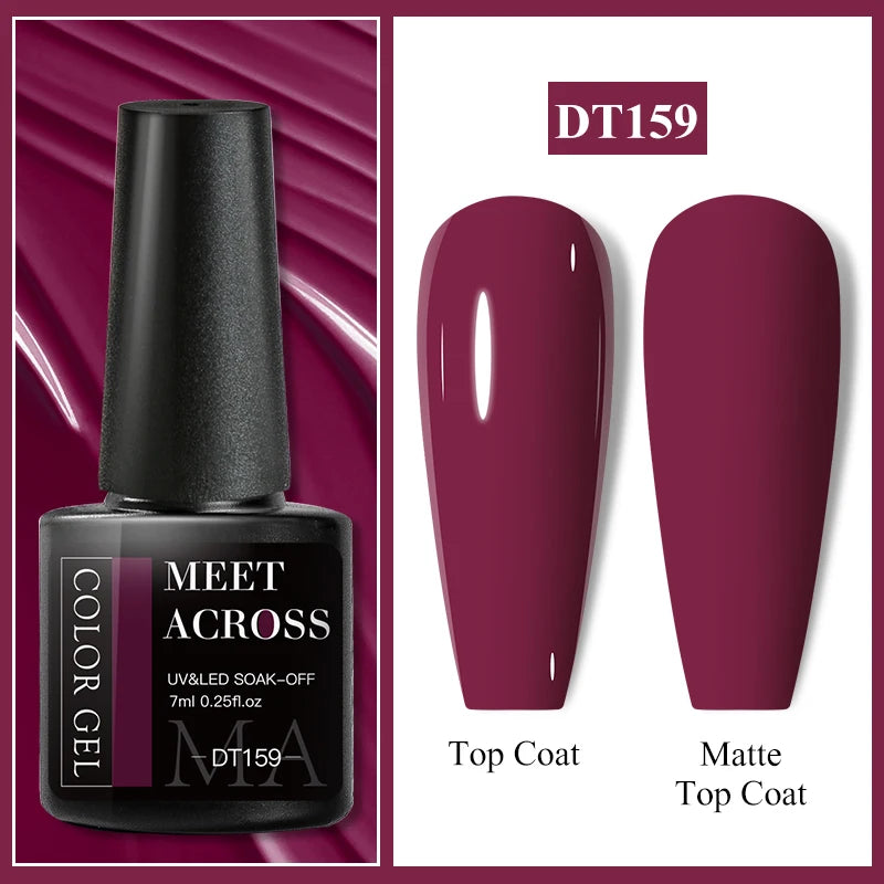 Wine Red Gel Polish