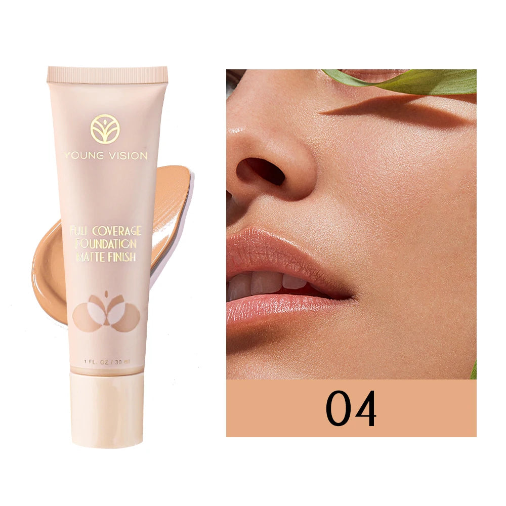 Six-Shade Liquid Concealer Foundation