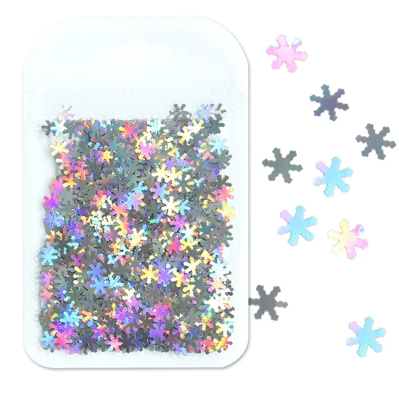 Holographic Nail Glitter Sequins