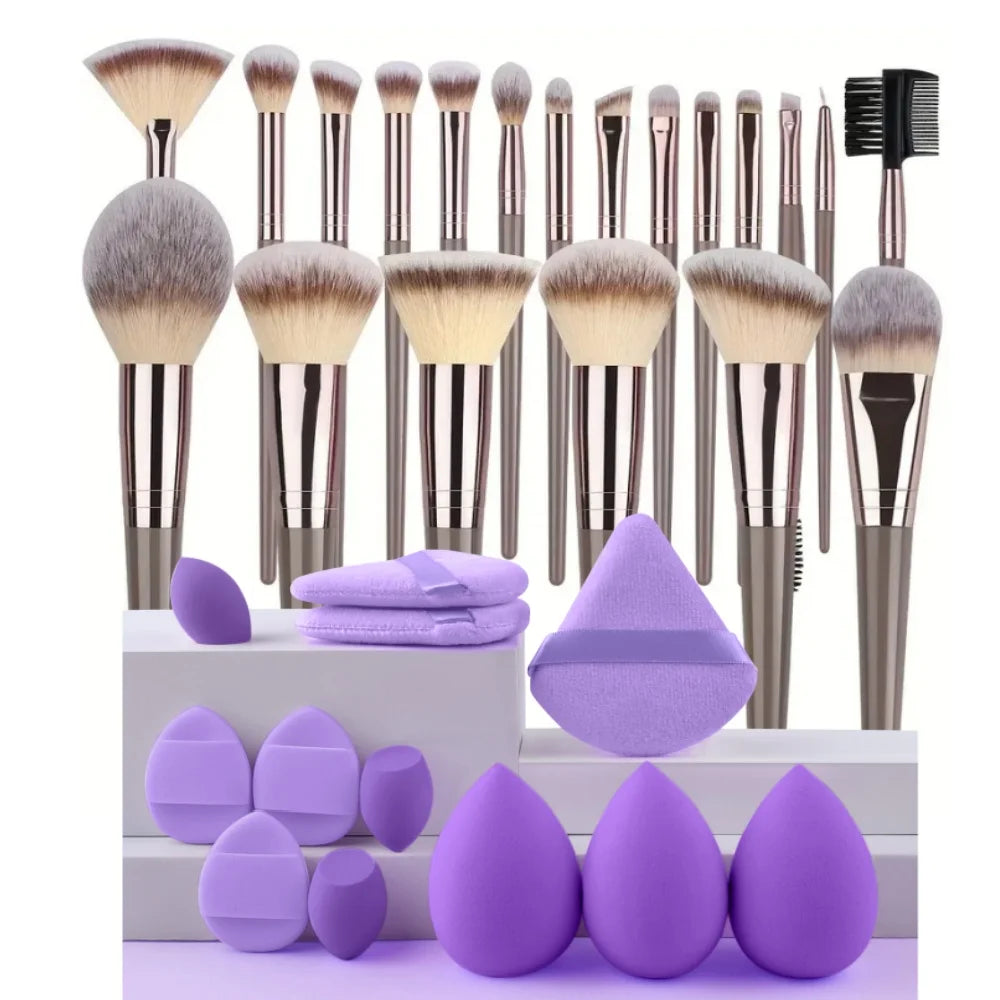 Fluffy Multiuse Makeup Brush Set