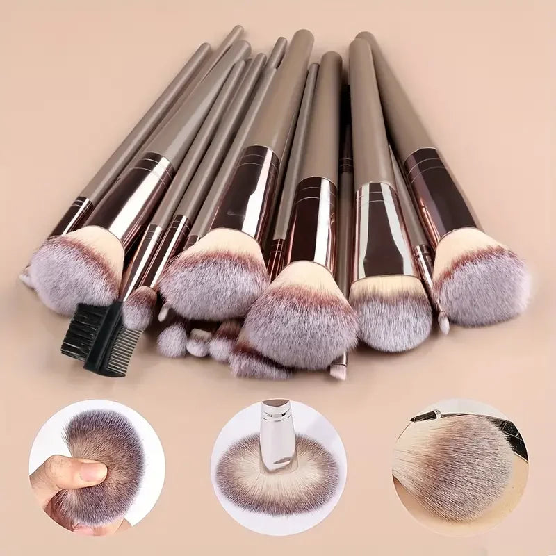Fluffy Multiuse Makeup Brush Set