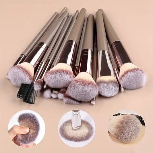 Fluffy Multiuse Makeup Brush Set