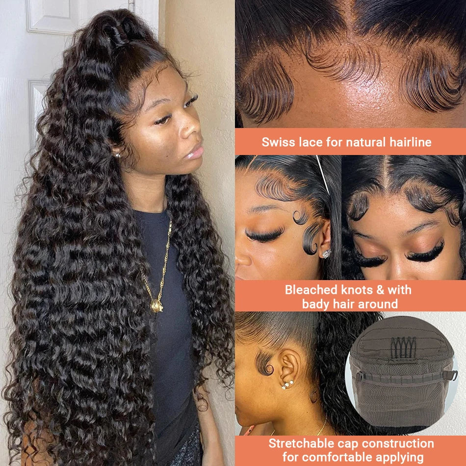 Brazilian Deep Wave Lace Wig