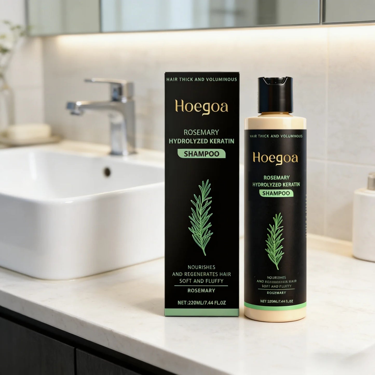 Hoegoa Keratin Rosemary Shampoo