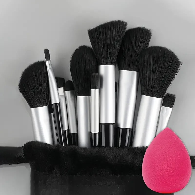 13 Piece Makeup Brush Set
