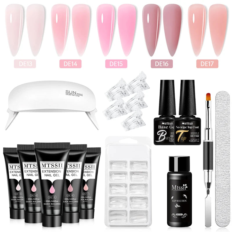 Poly Nail Extension Starter Kit