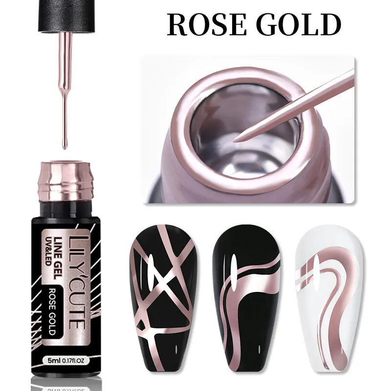 Reflective Glitter Liner Gel
