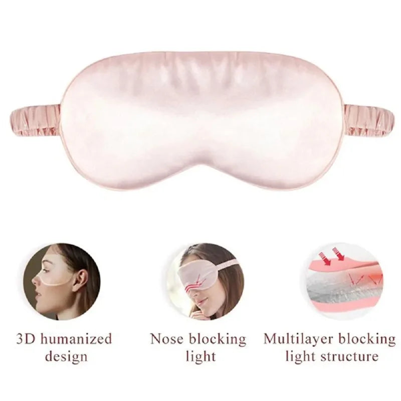 Zero-Pressure Blackout Sleep Mask
