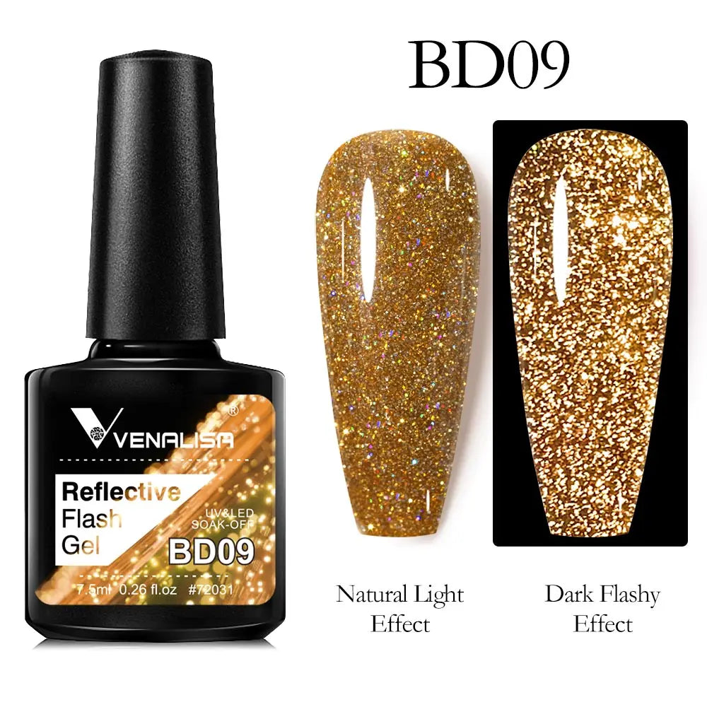 Disco Glitter Gel Polish