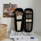 Double-Zip Makeup Brush Case