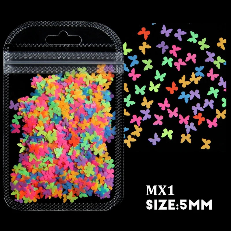 Holographic Nail Glitter Sequins