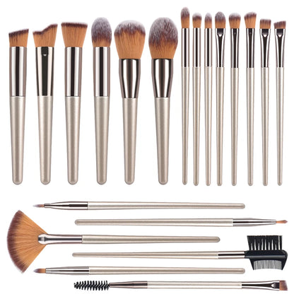 Champagne Makeup Brush Set