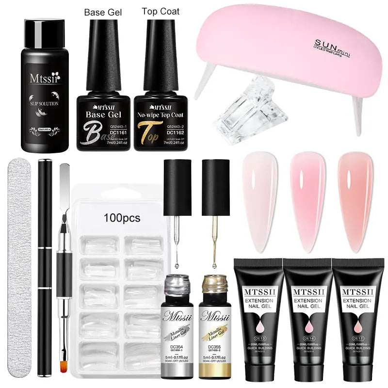 Poly Nail Extension Starter Kit