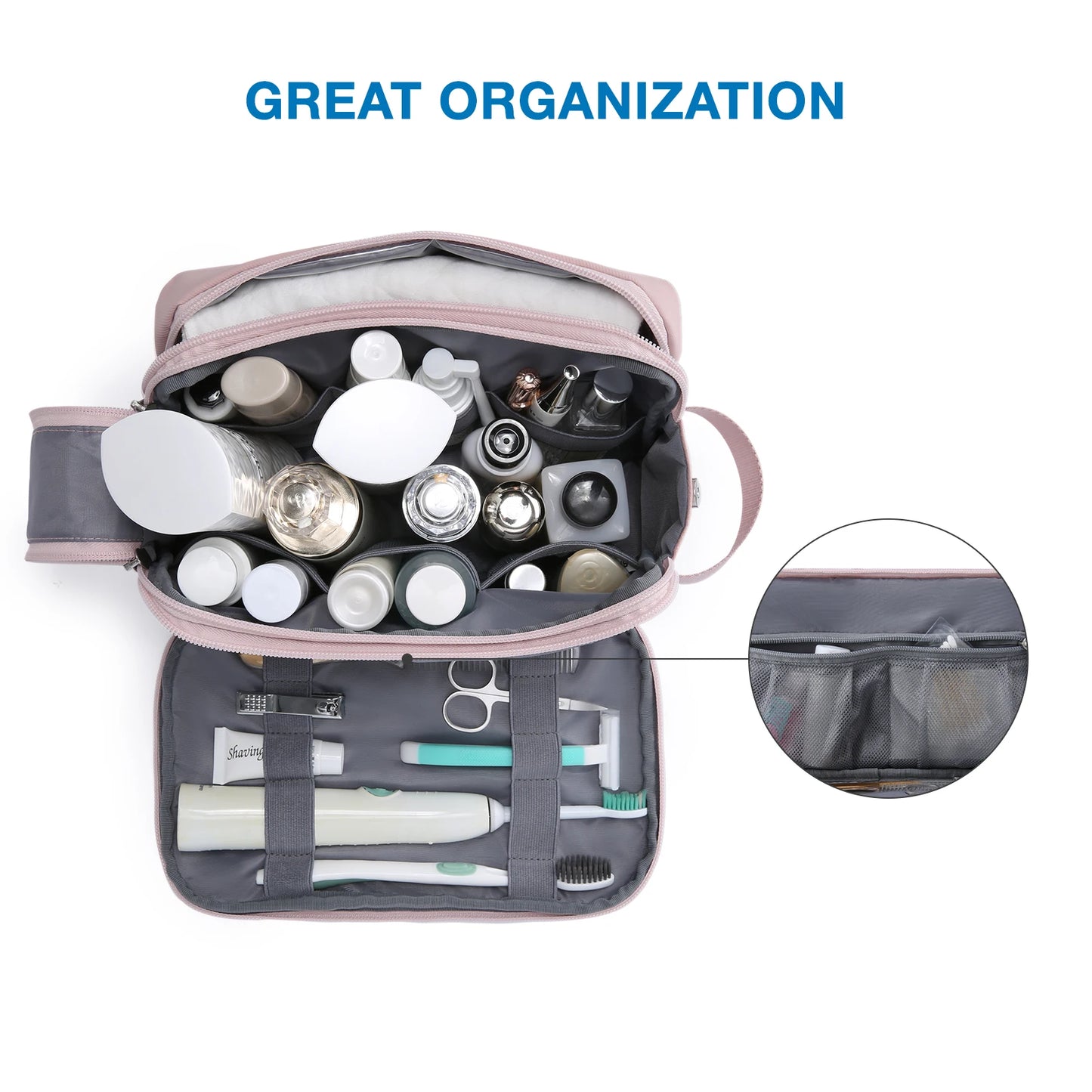 Waterproof PVC Travel Dopp Kit
