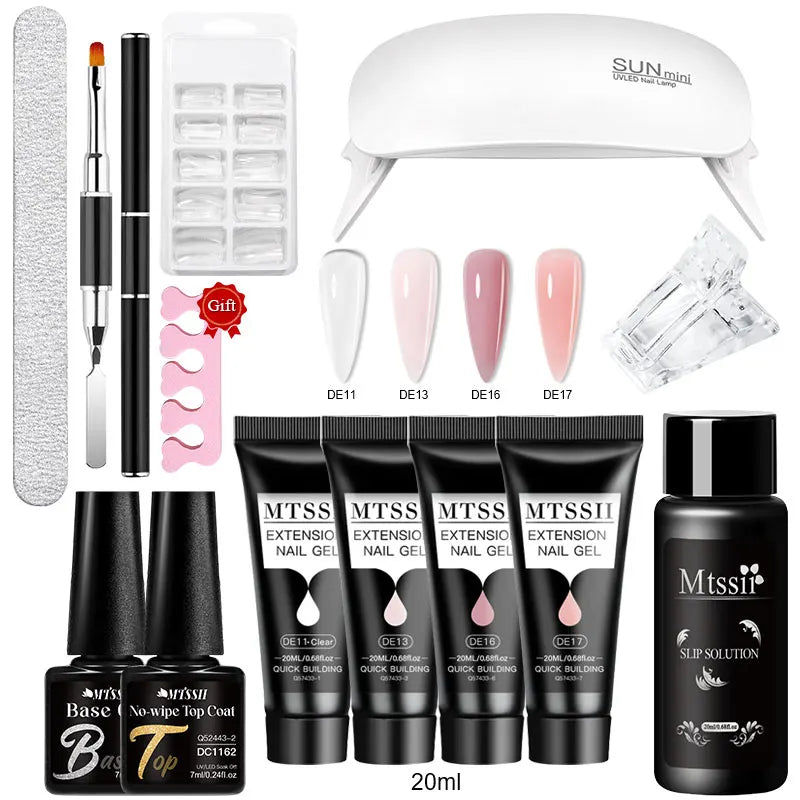Poly Nail Extension Starter Kit