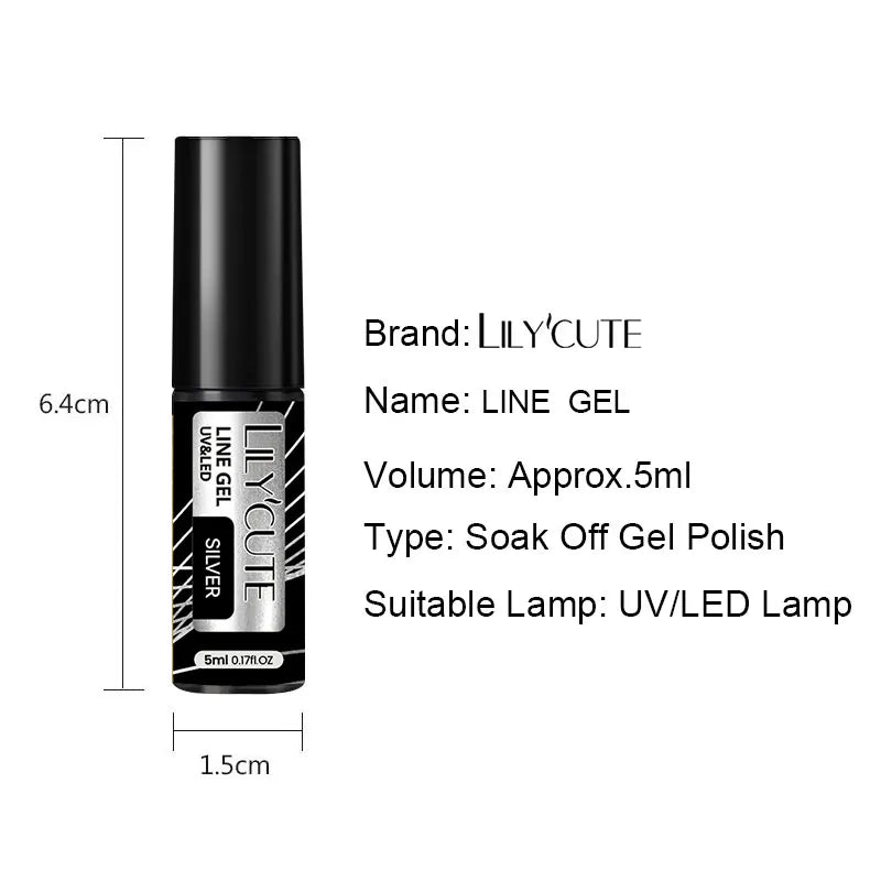 Metallic Painting Liner Gel
