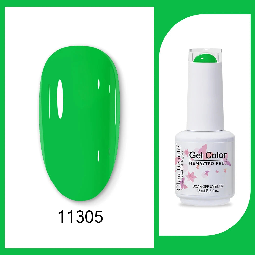 HEMA-Free Army Green Gel Polish